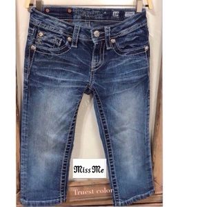 Miss Me girl's cuffed  Jean Capri